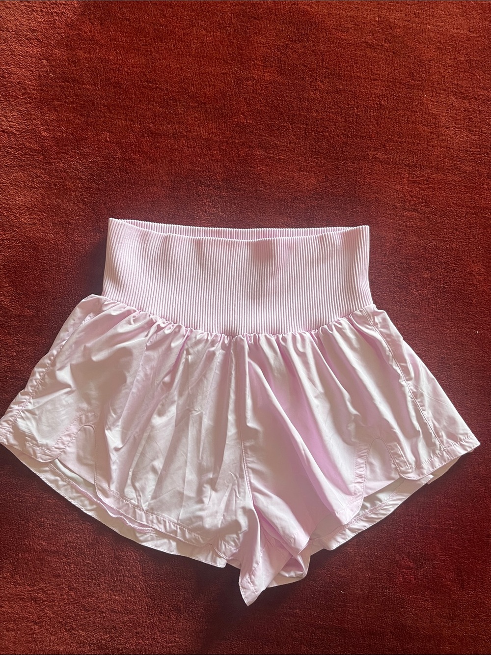 Free People Carpe Diem Shorts Pink - Picture 2 of 9